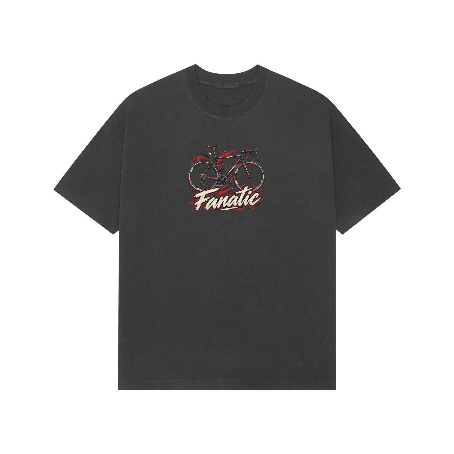 Cycling Fanatic Oversized Tshirt