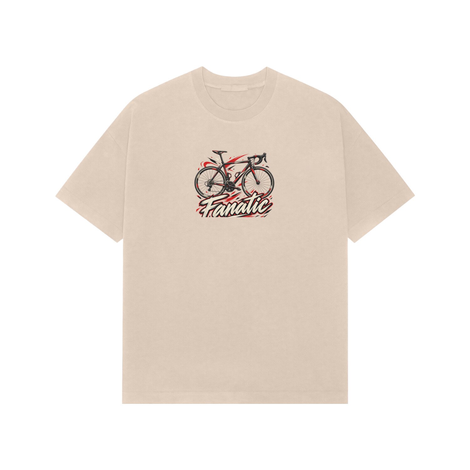Cycling Fanatic Oversized Tshirt - Image 4