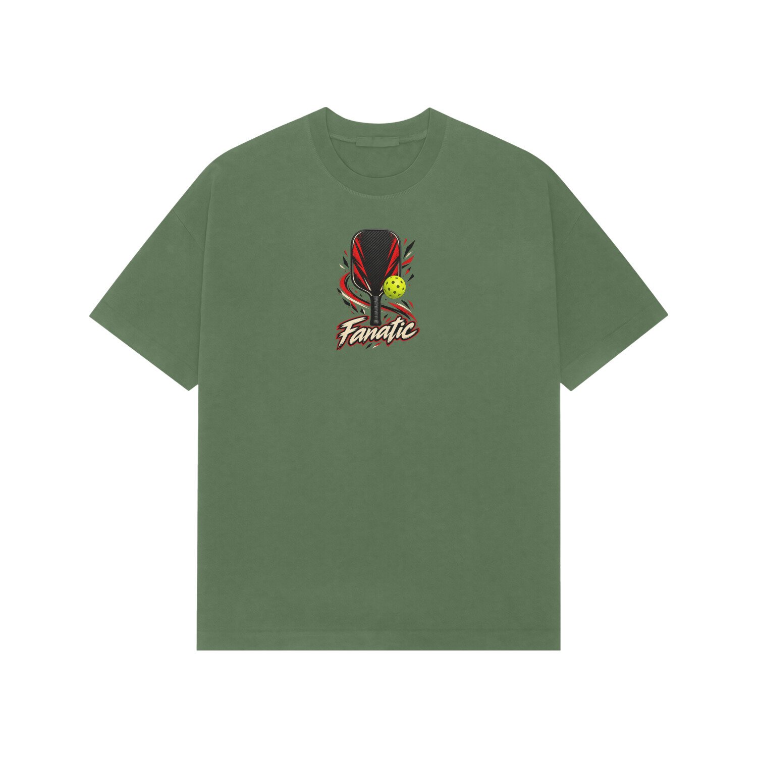 Pickleball Fanatic Oversized Tshirt - Image 3