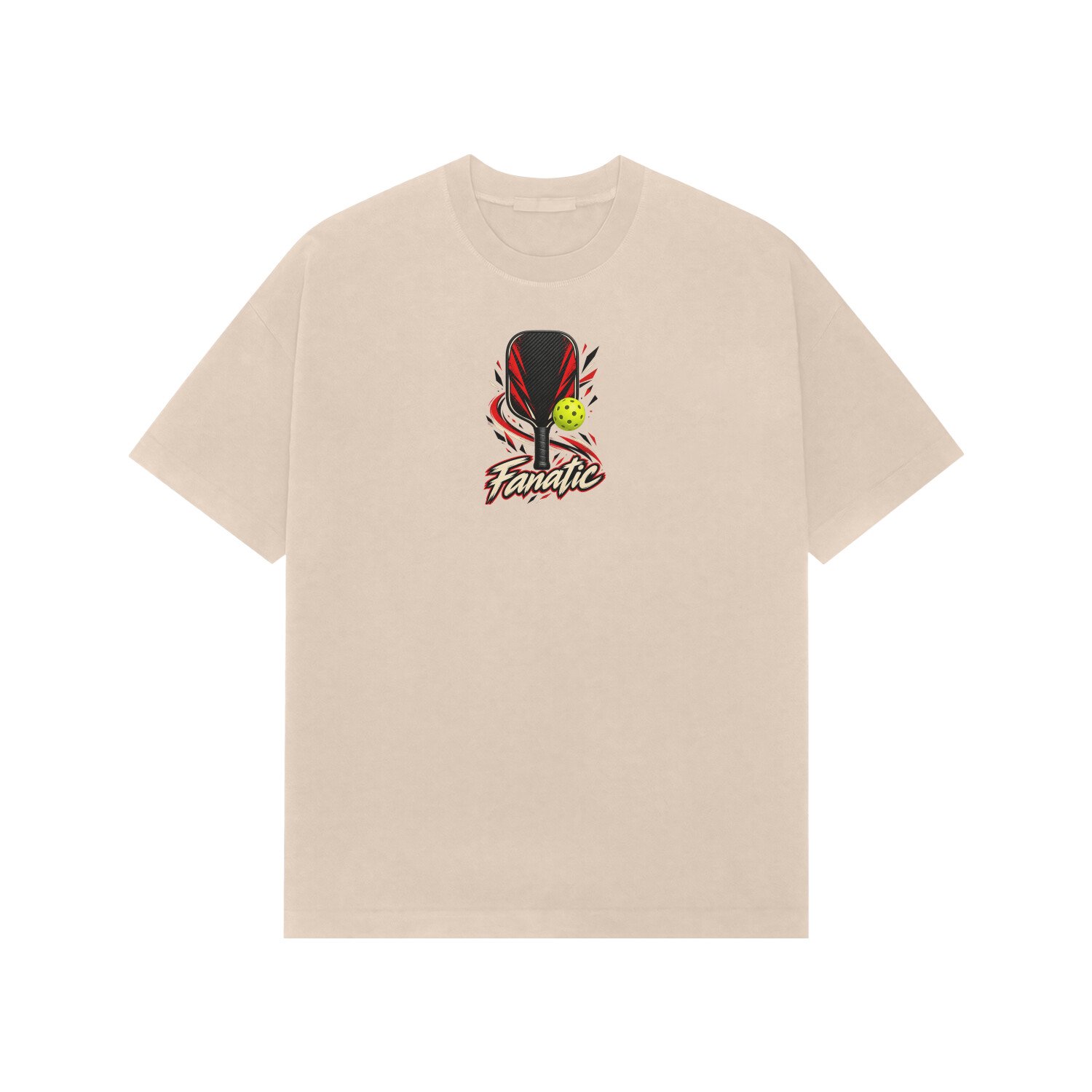 Pickleball Fanatic Oversized Tshirt - Image 4