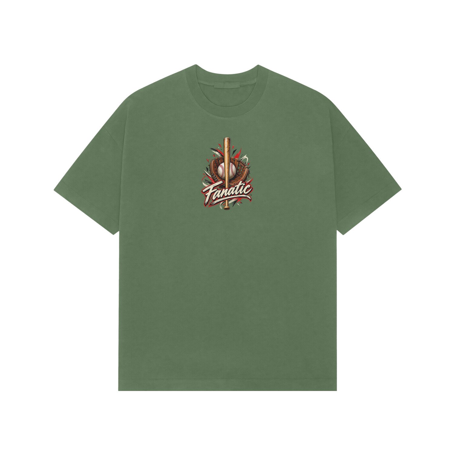 Baseball Fanatic Oversized Tshirt - Image 3