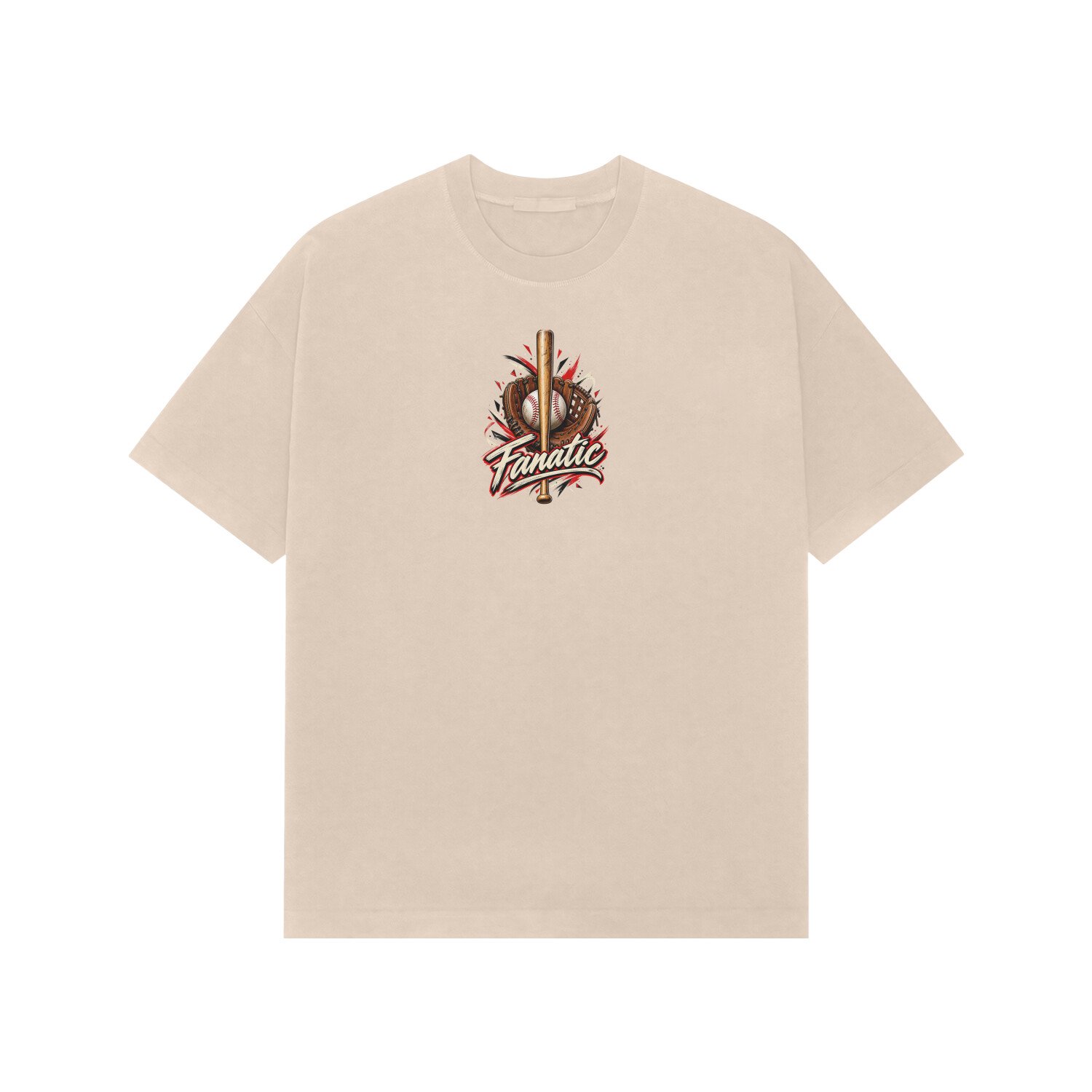 Baseball Fanatic Oversized Tshirt - Image 4