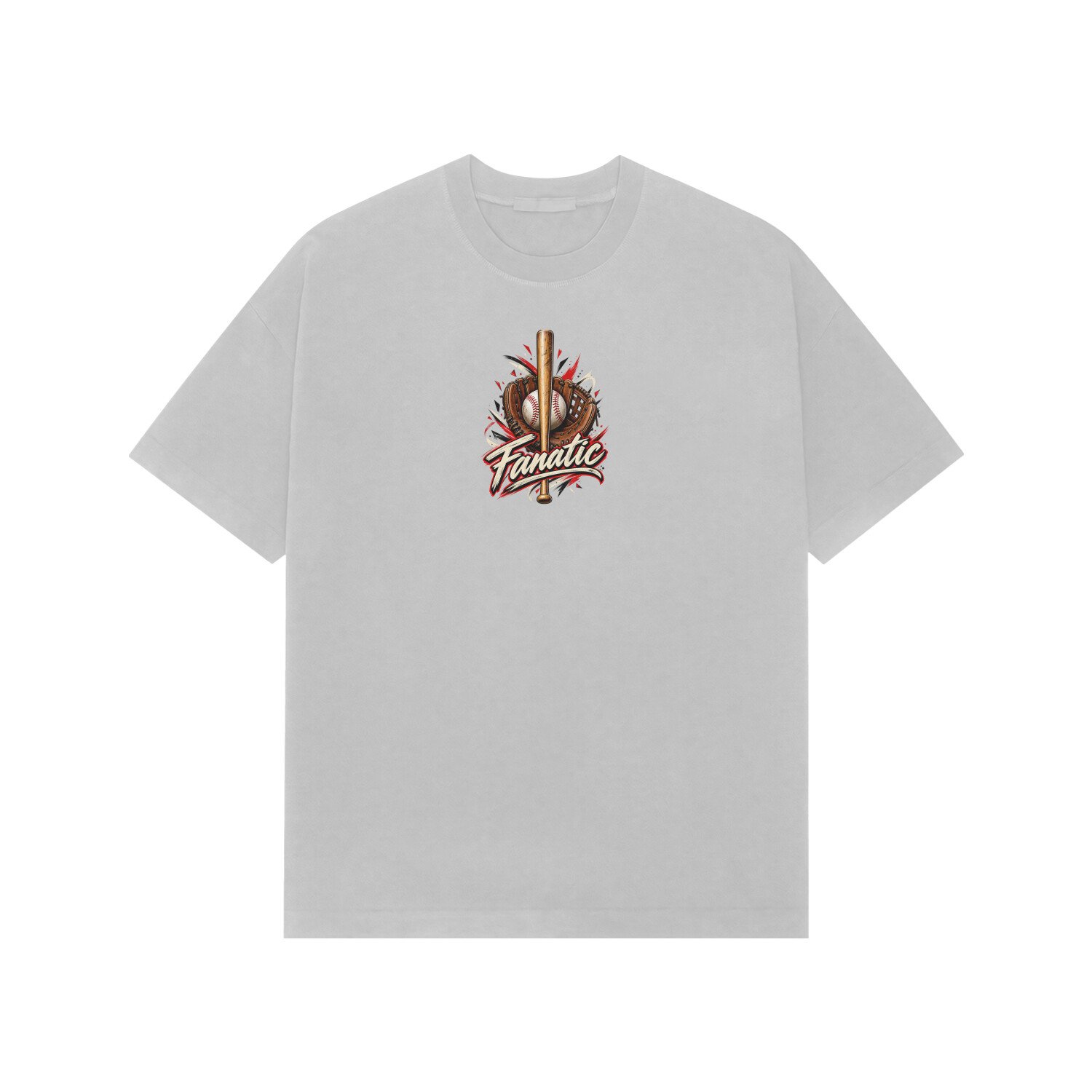 Baseball Fanatic Oversized Tshirt - Image 5