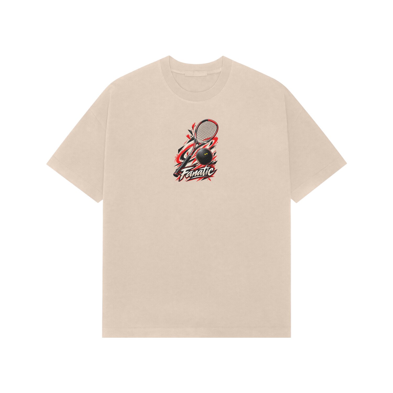 Squash Fanatic Oversized Tshirt - Image 4