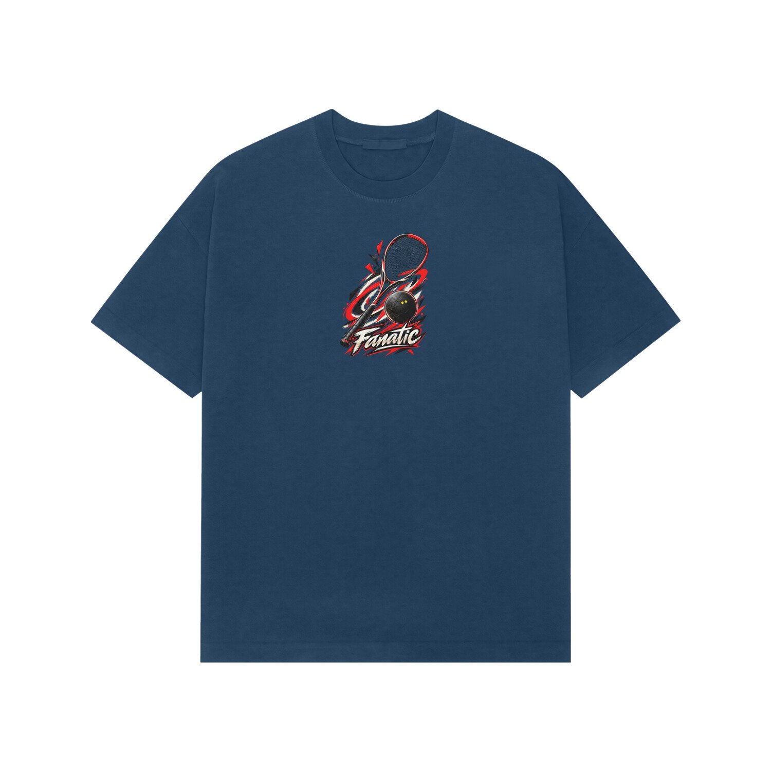 Squash Fanatic Oversized Tshirt - Image 6