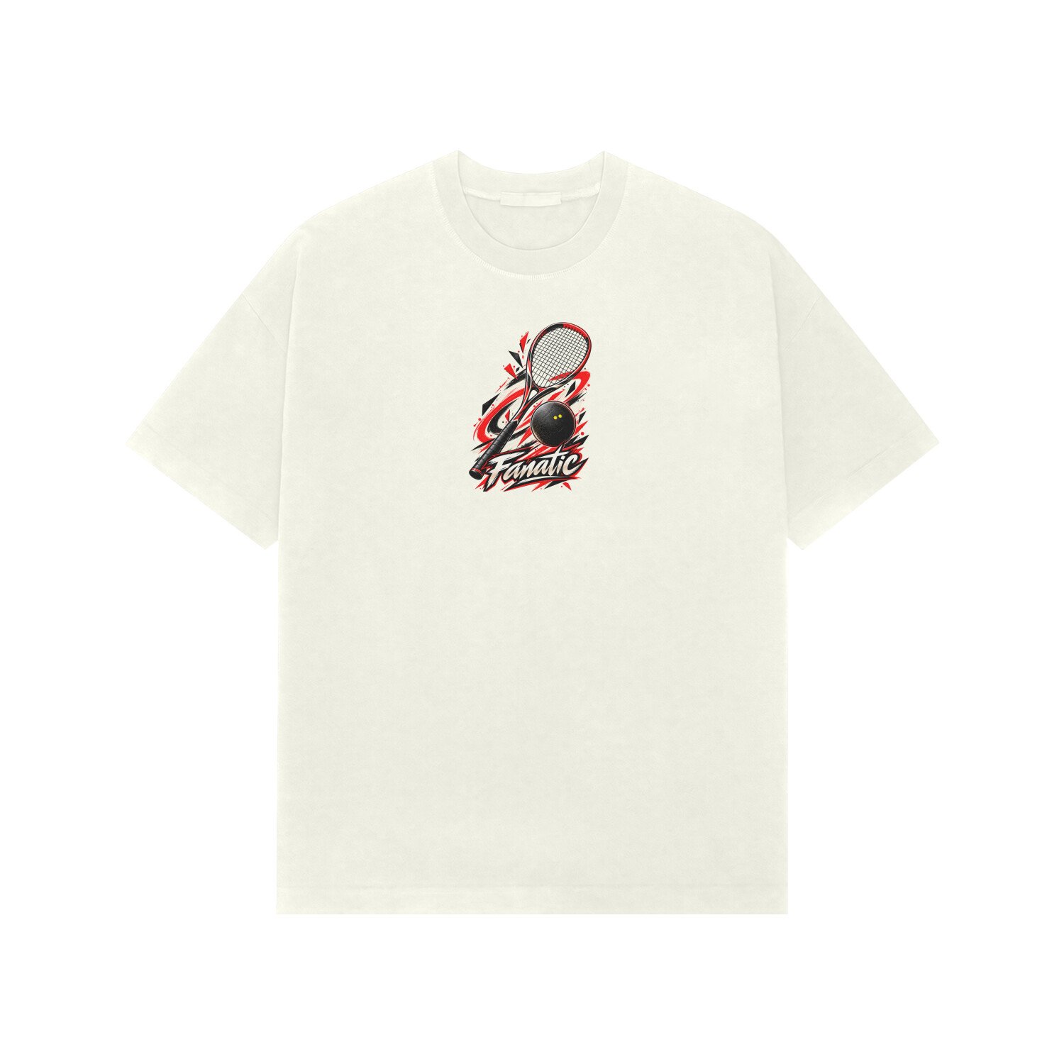 Squash Fanatic Oversized Tshirt - Image 7