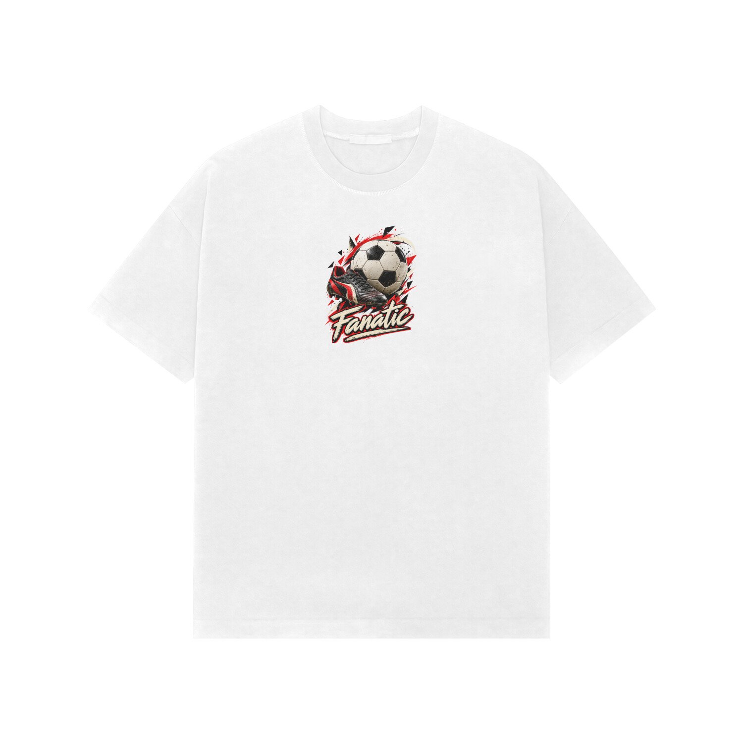 Football Fanatic Oversized Tshirt - Image 2