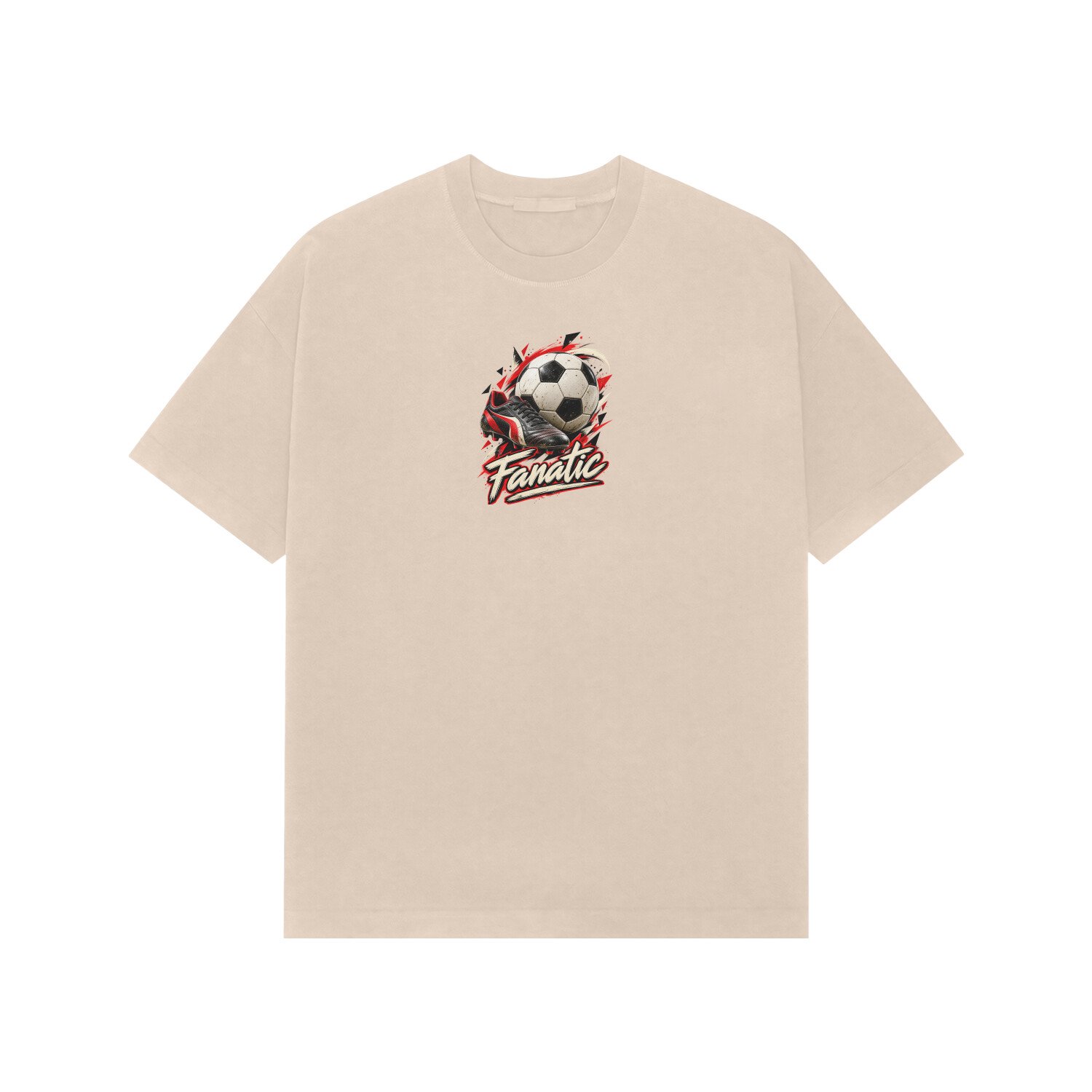 Football Fanatic Oversized Tshirt - Image 4
