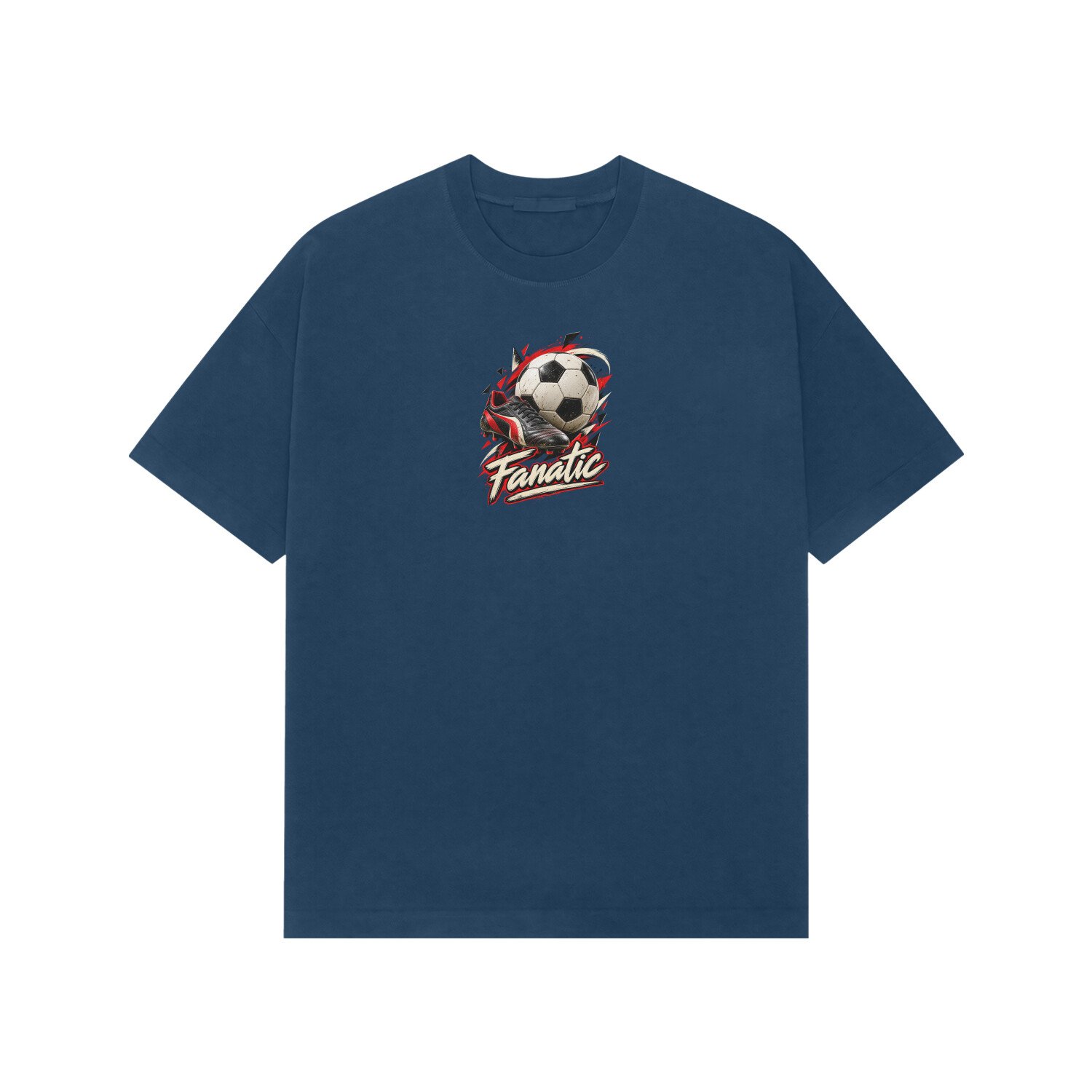 Football Fanatic Oversized Tshirt - Image 6