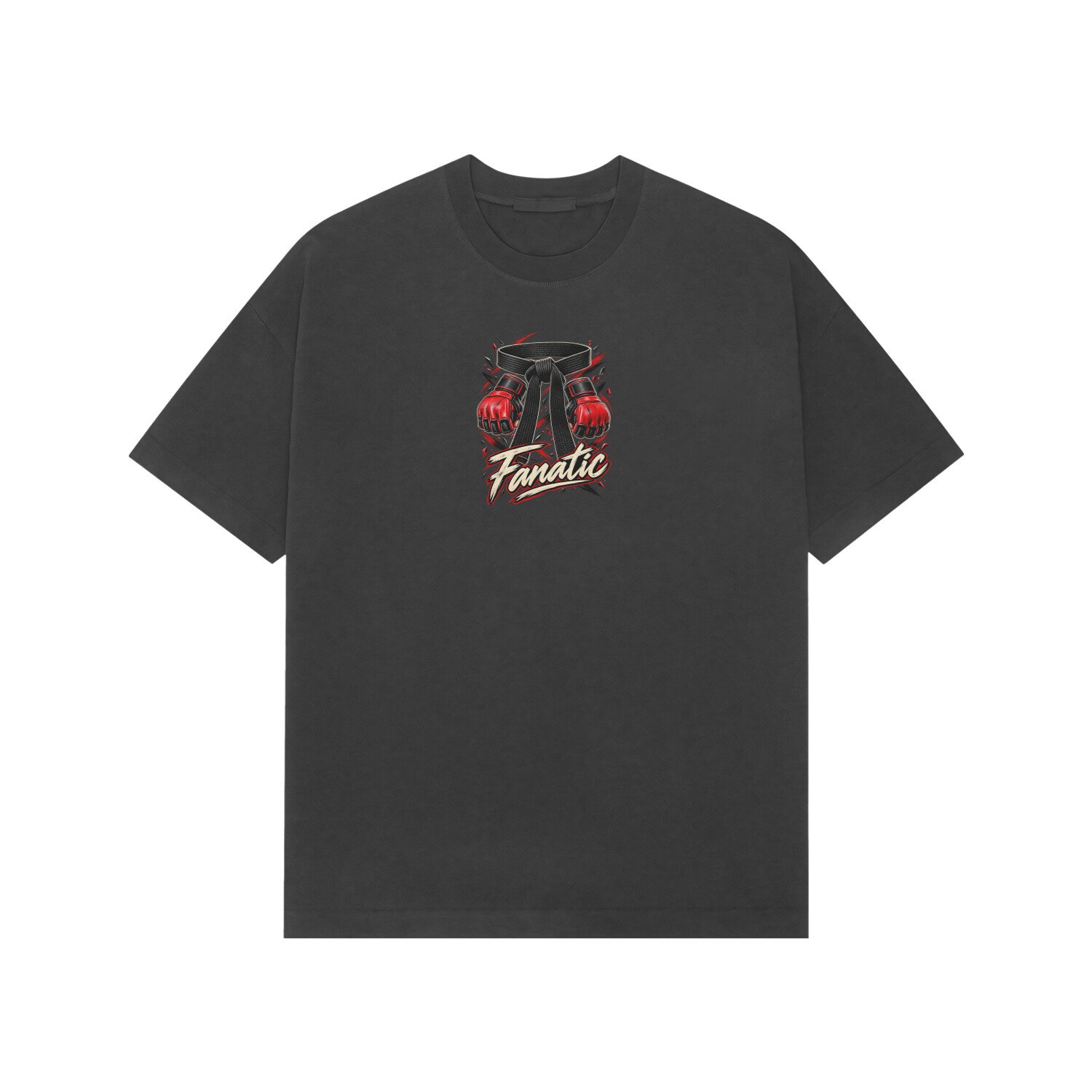 Martial Arts Fanatic Oversized Tshirt
