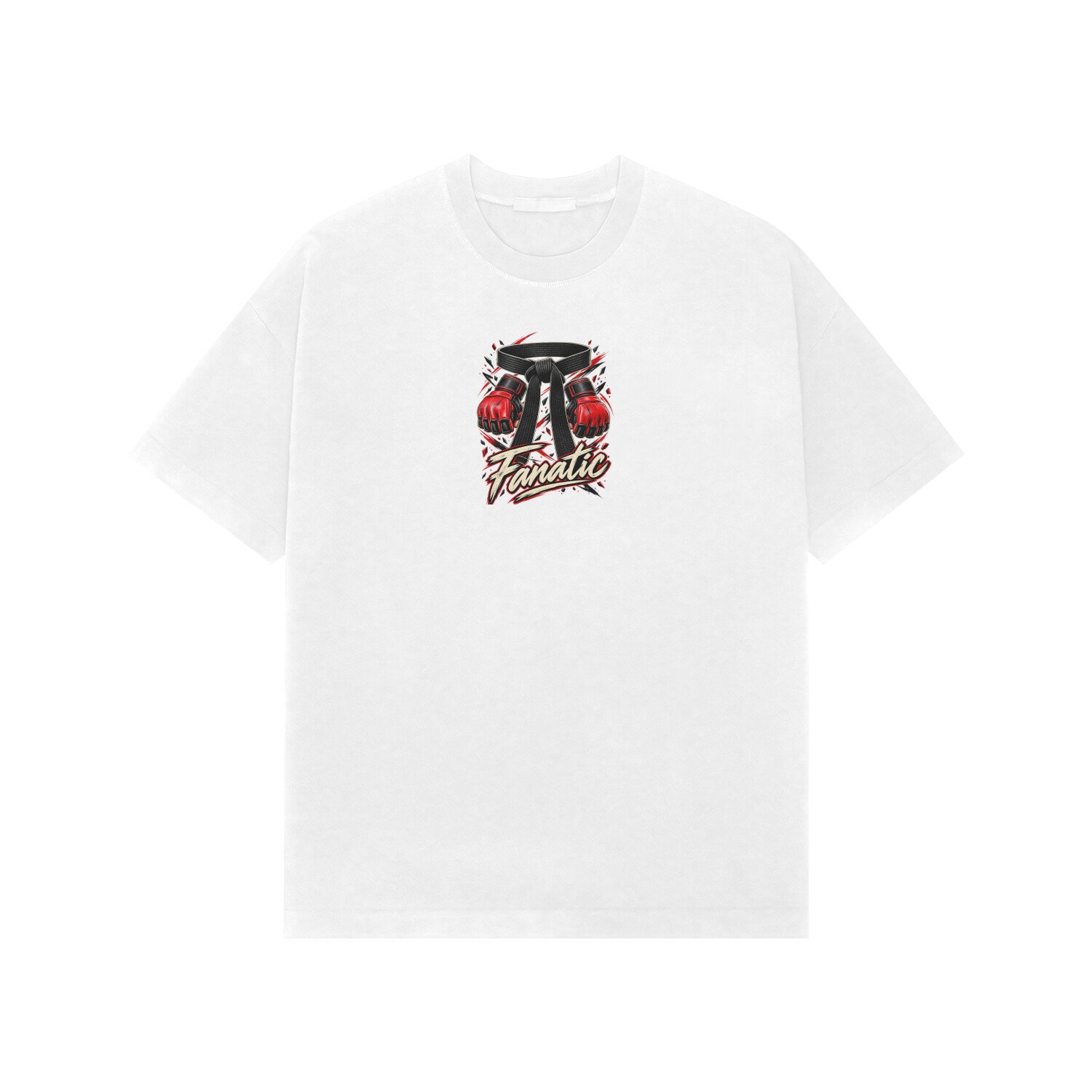 Martial Arts Fanatic Oversized Tshirt - Image 2