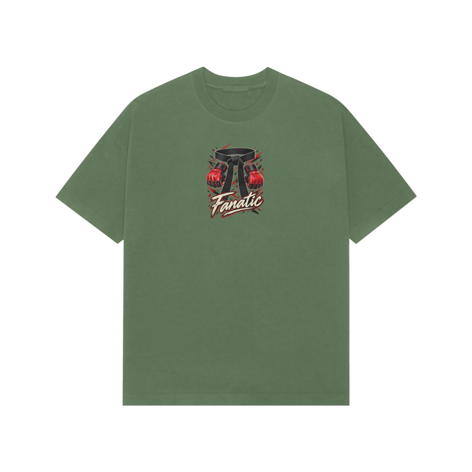 Martial Arts Fanatic Oversized Tshirt - Image 3