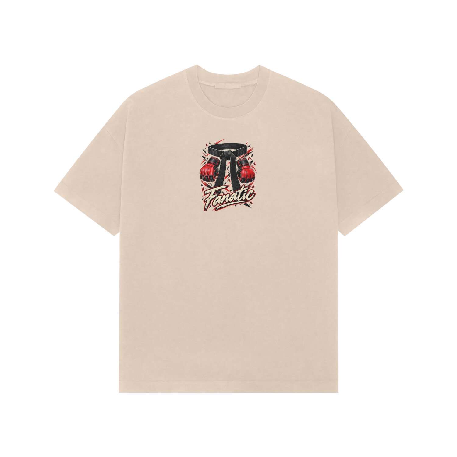 Martial Arts Fanatic Oversized Tshirt - Image 4