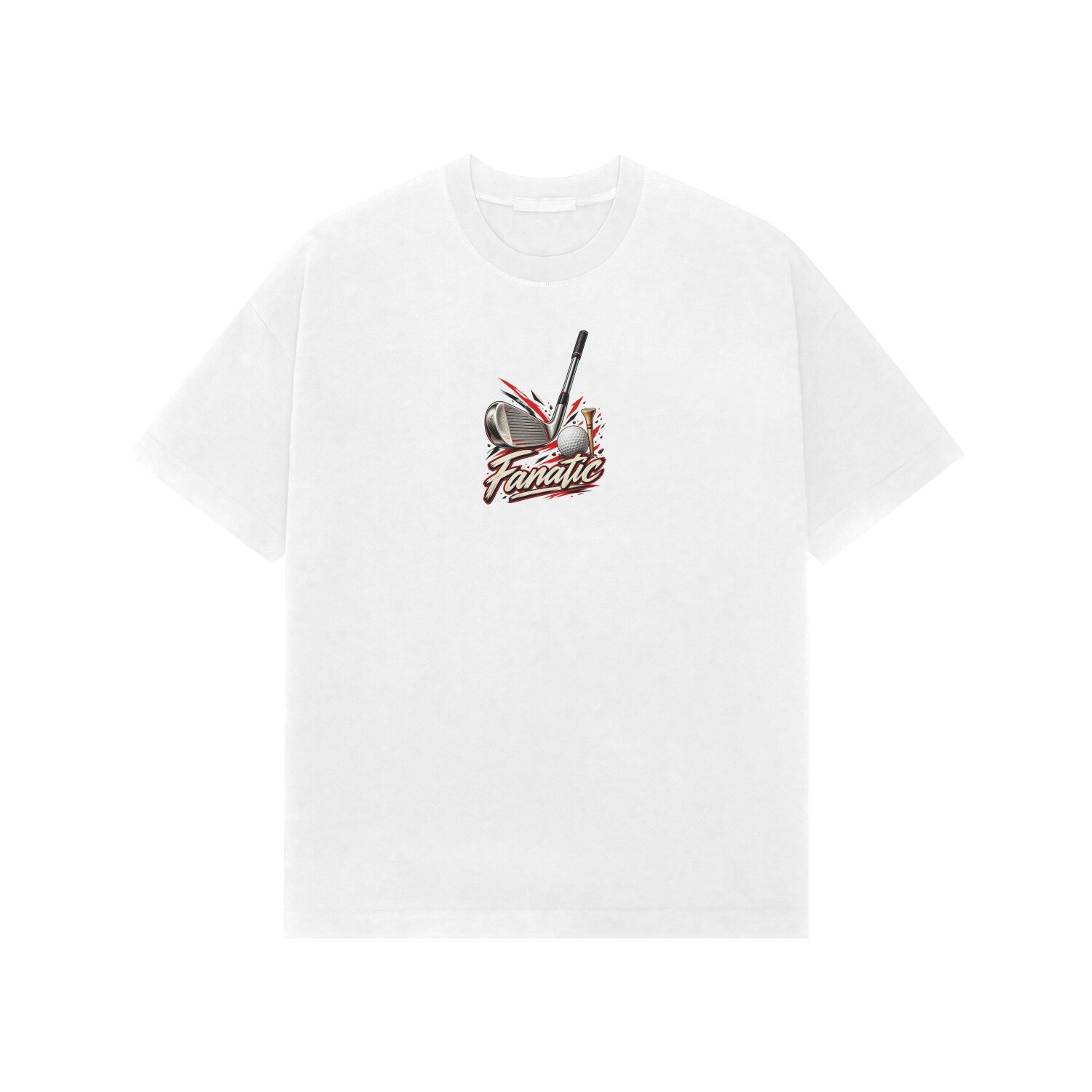 Golf Fanatic Oversized Tshirt - Image 2