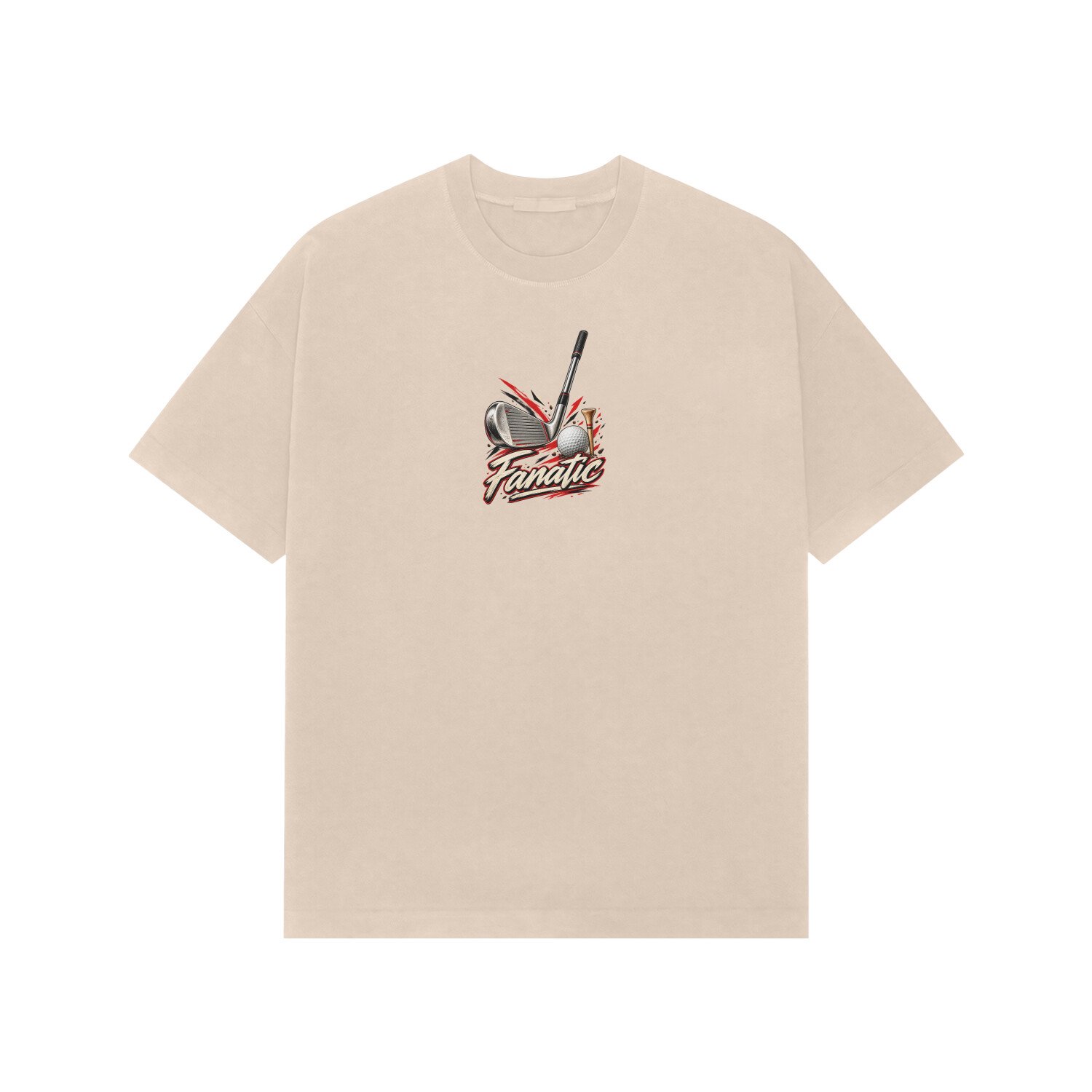 Golf Fanatic Oversized Tshirt - Image 4
