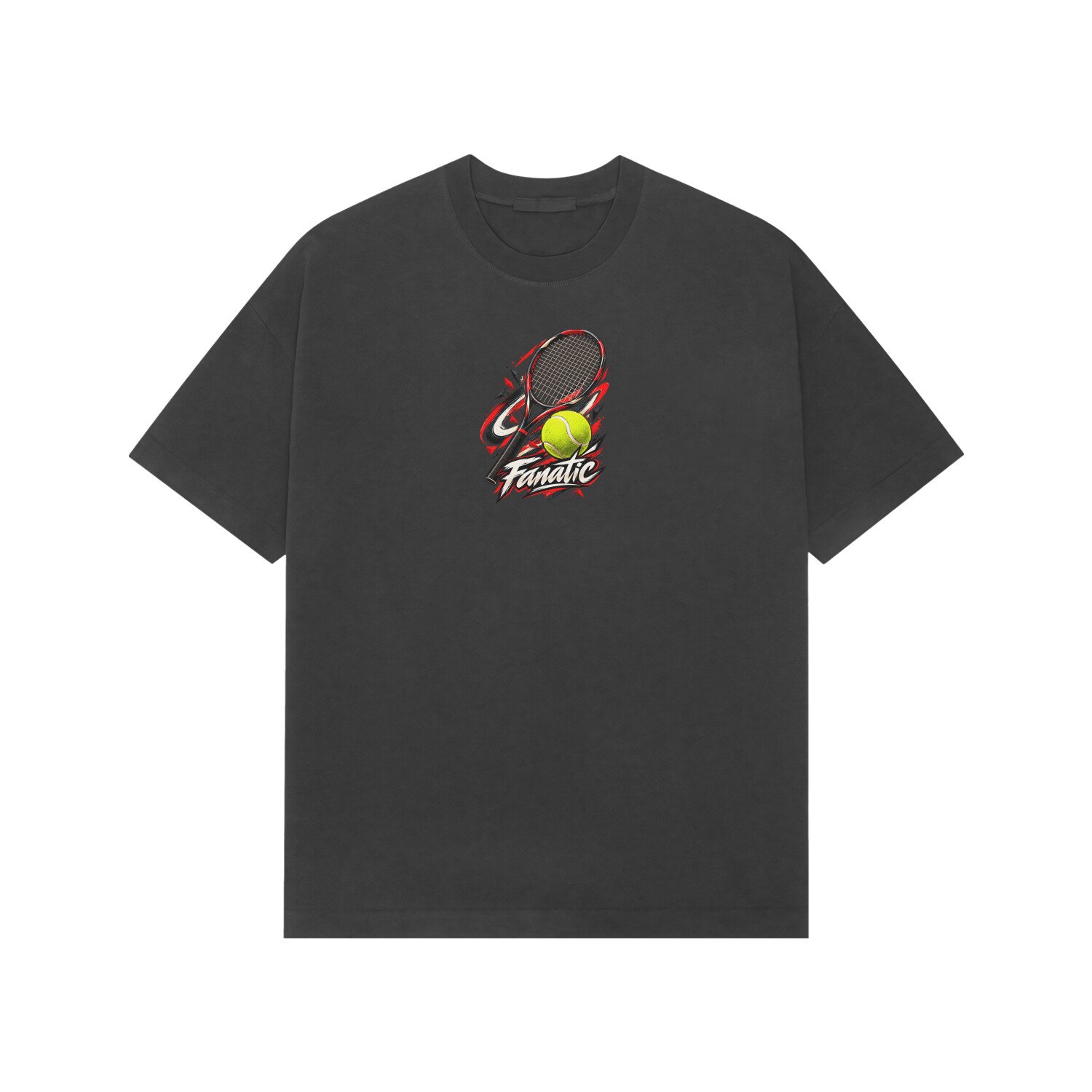 Tennis Fanatic Oversized Tshirt