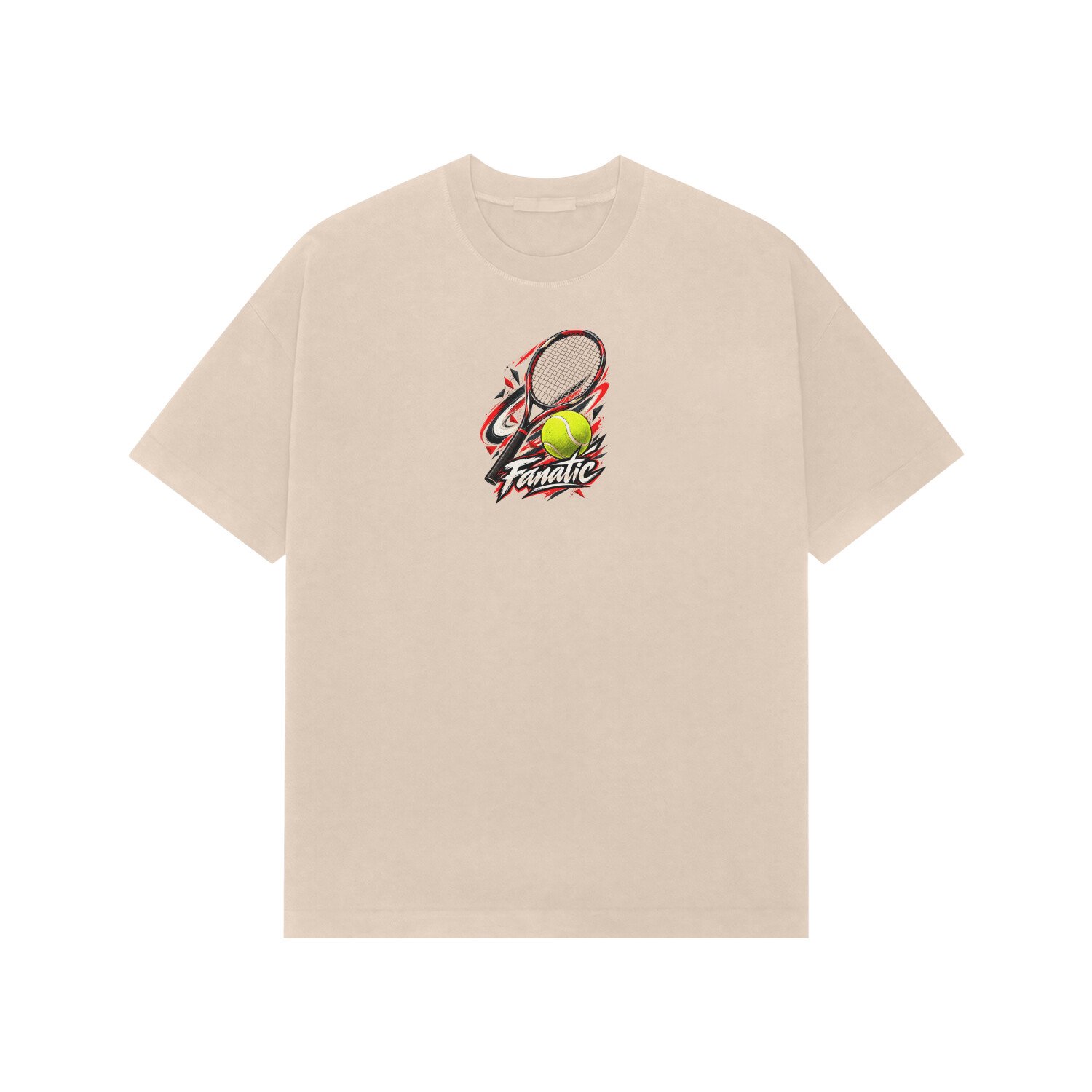 Tennis Fanatic Oversized Tshirt - Image 4
