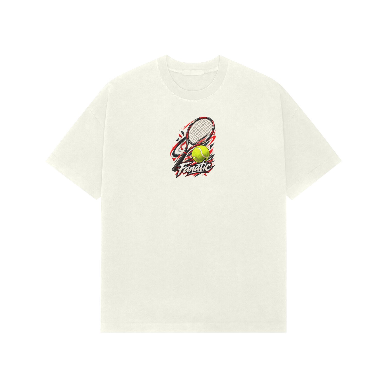 Tennis Fanatic Oversized Tshirt - Image 7