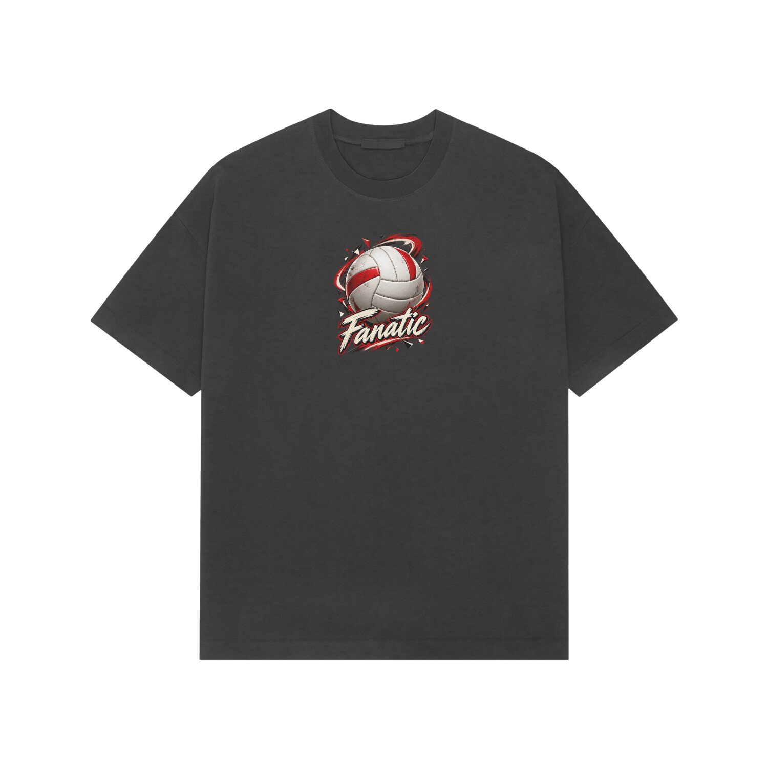 Volleyball Fanatic Oversized Tshirt