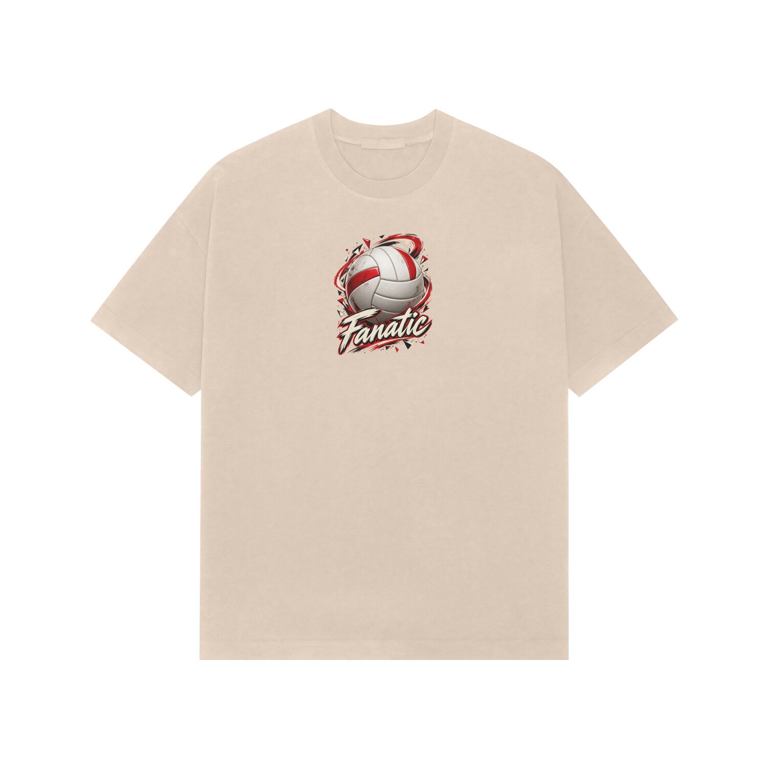 Volleyball Fanatic Oversized Tshirt - Image 4
