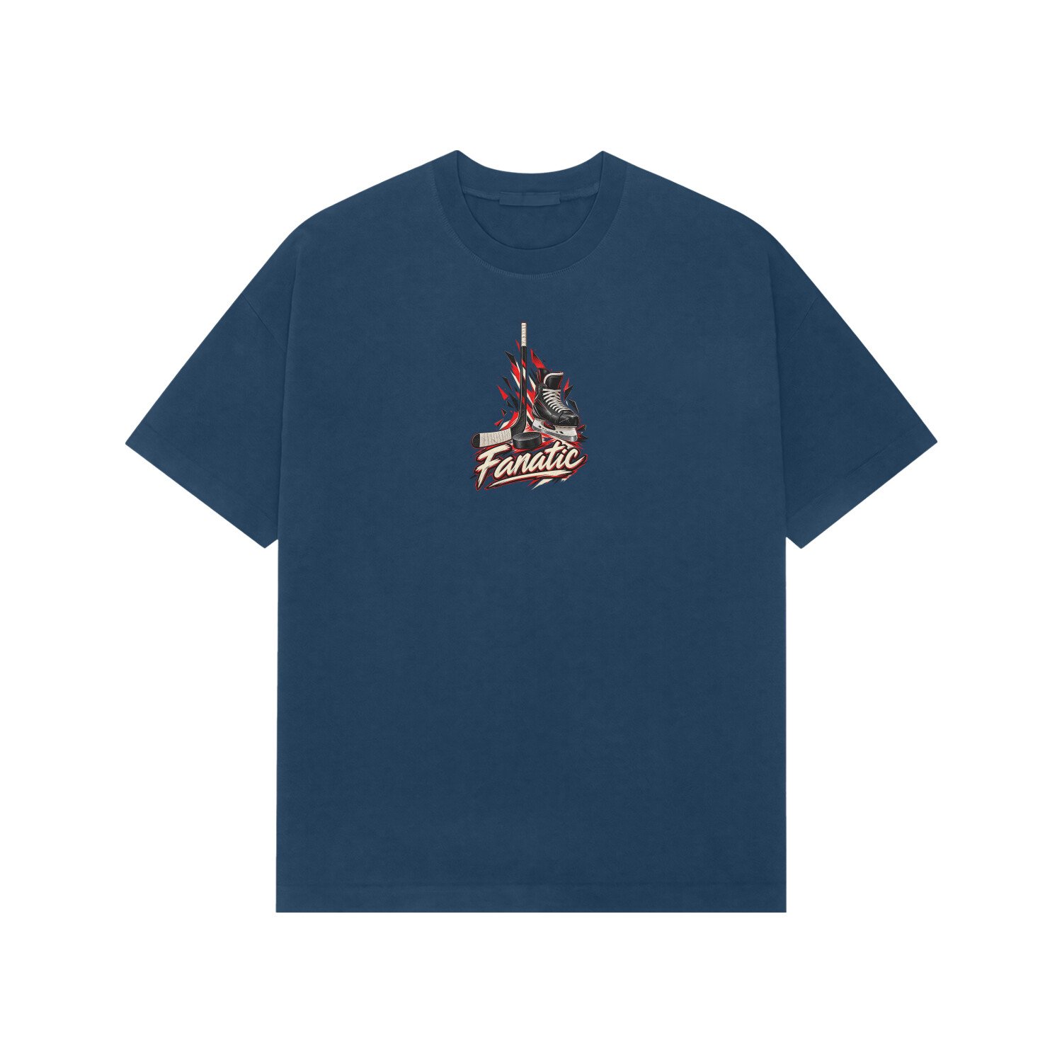 Ice Hockey Fanatic Oversized Tshirt - Image 6