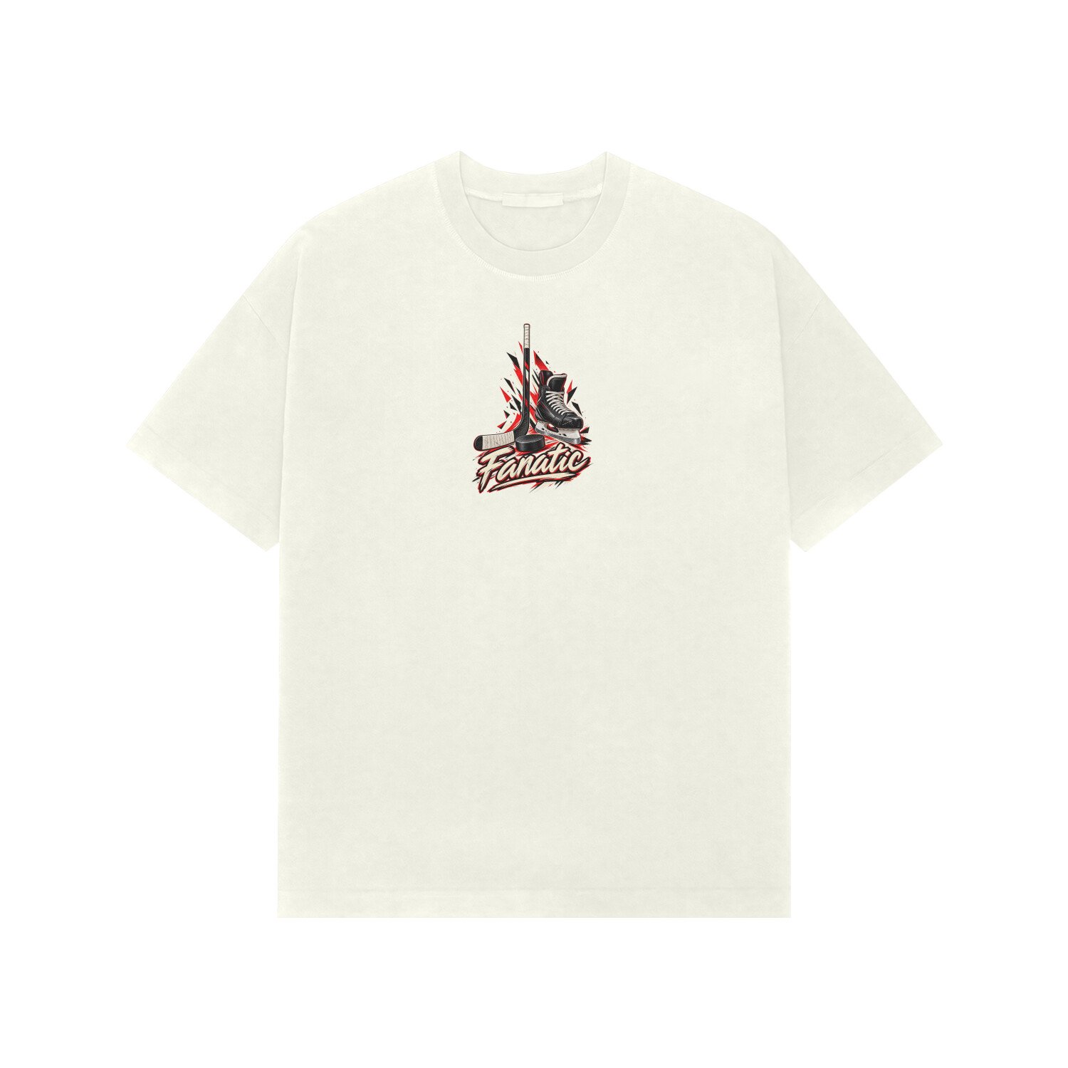 Ice Hockey Fanatic Oversized Tshirt - Image 7