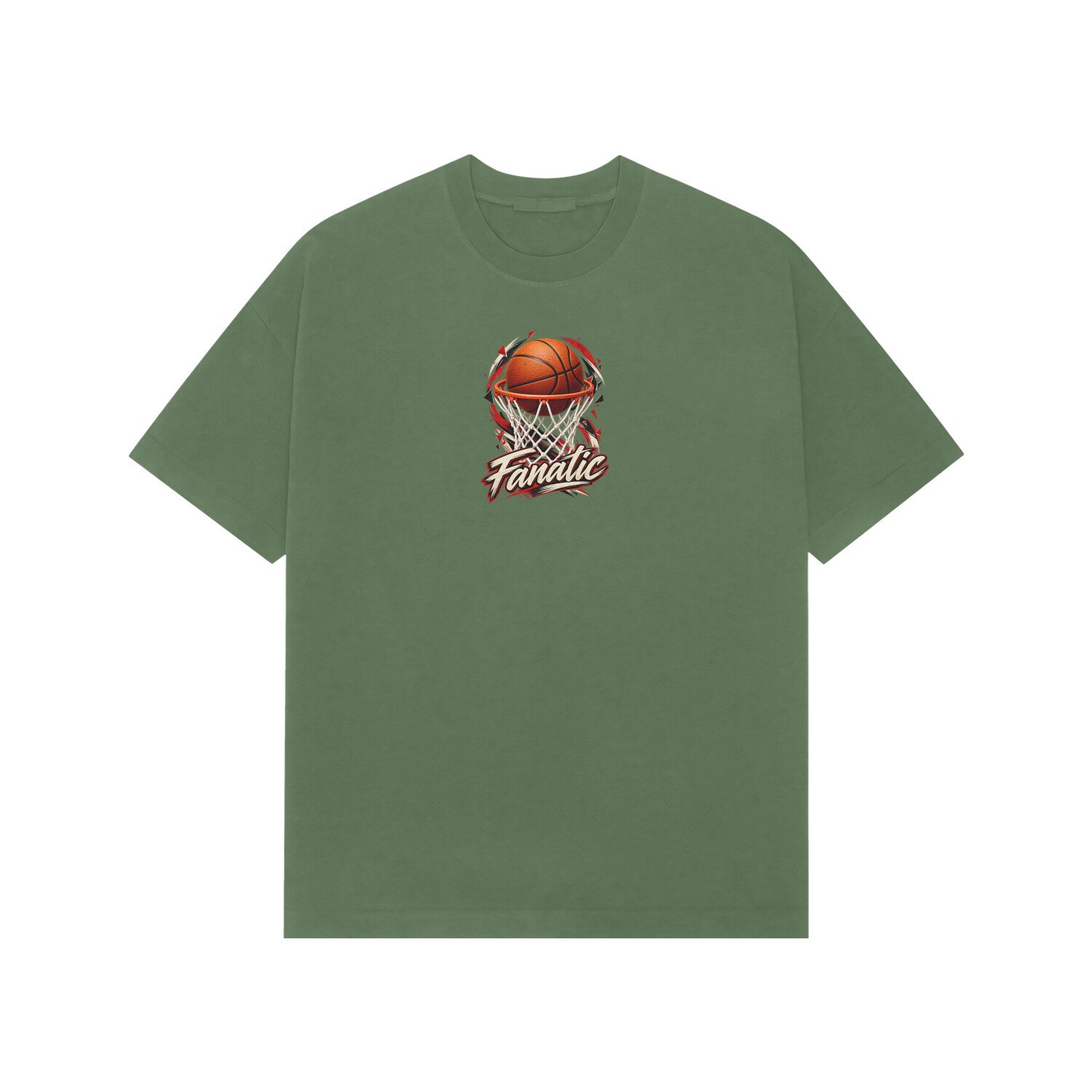 Basketball Fanatic Oversized Tshirt - Image 3