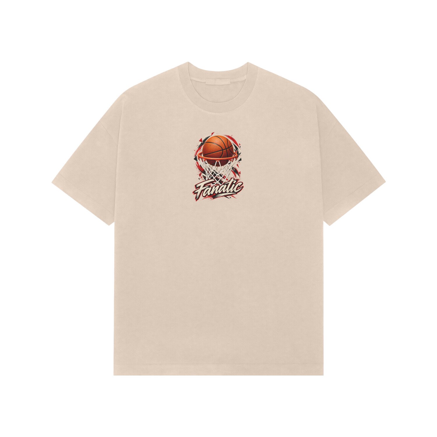 Basketball Fanatic Oversized Tshirt - Image 4