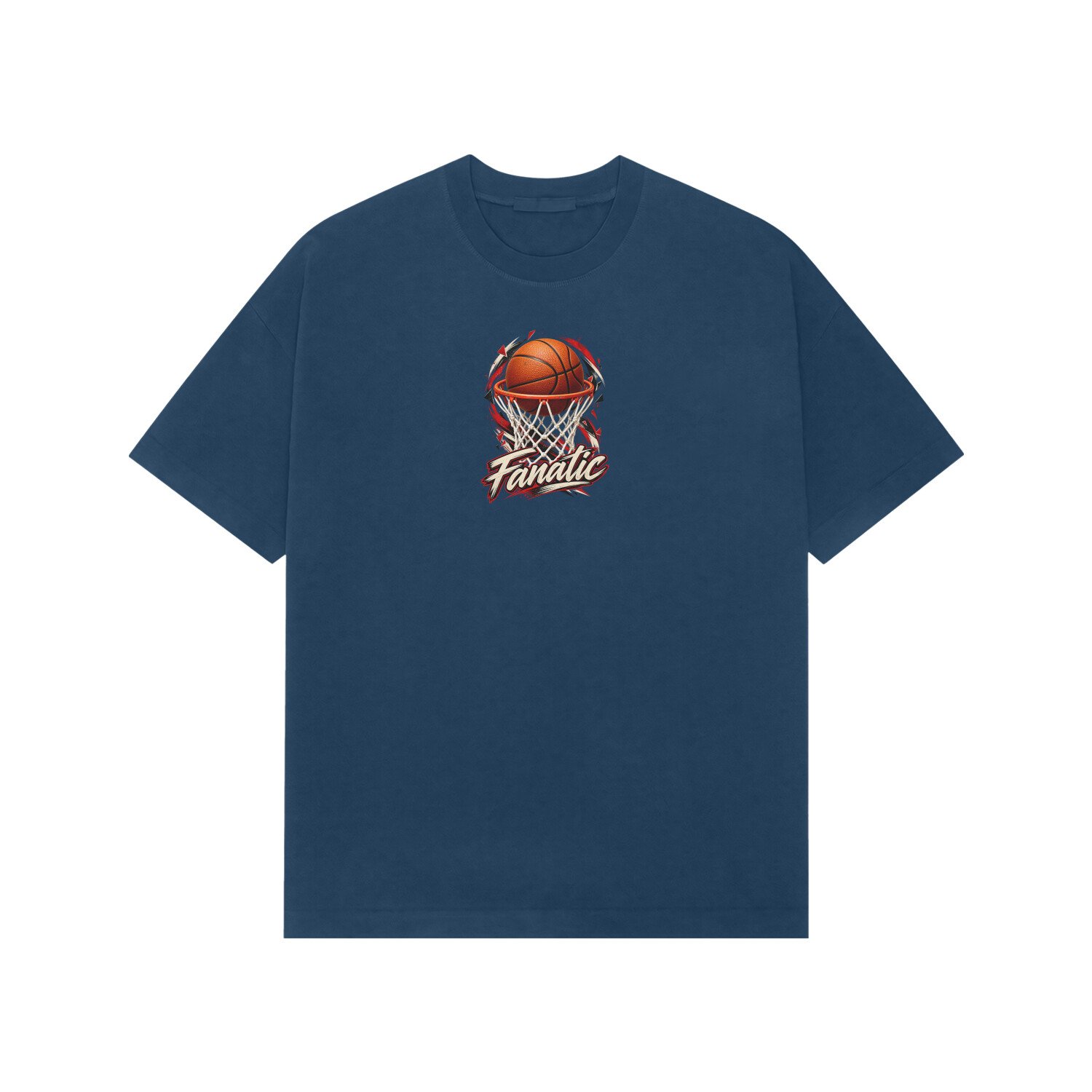 Basketball Fanatic Oversized Tshirt - Image 6