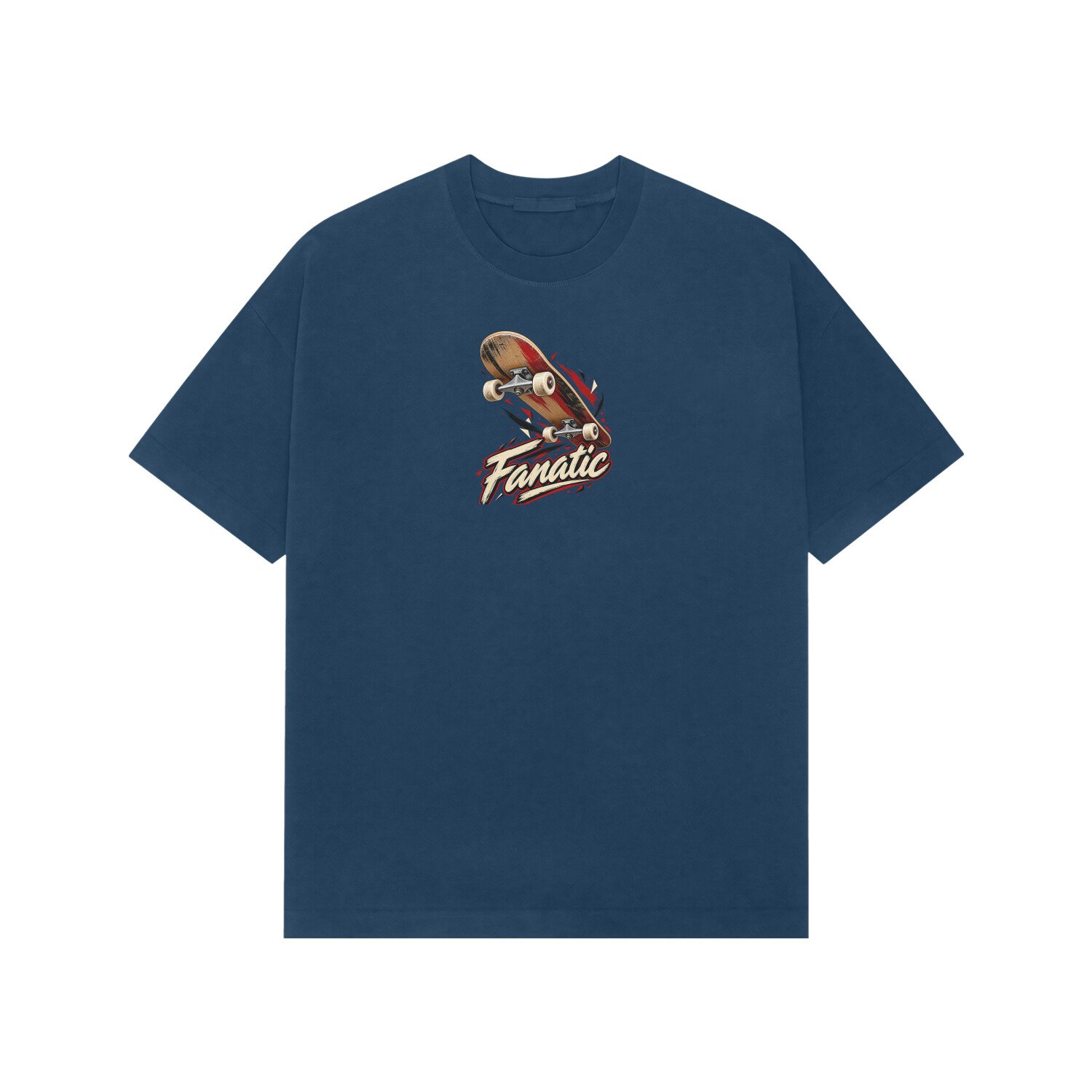 Skateboarding Fanatic Oversized Tshirt - Image 6