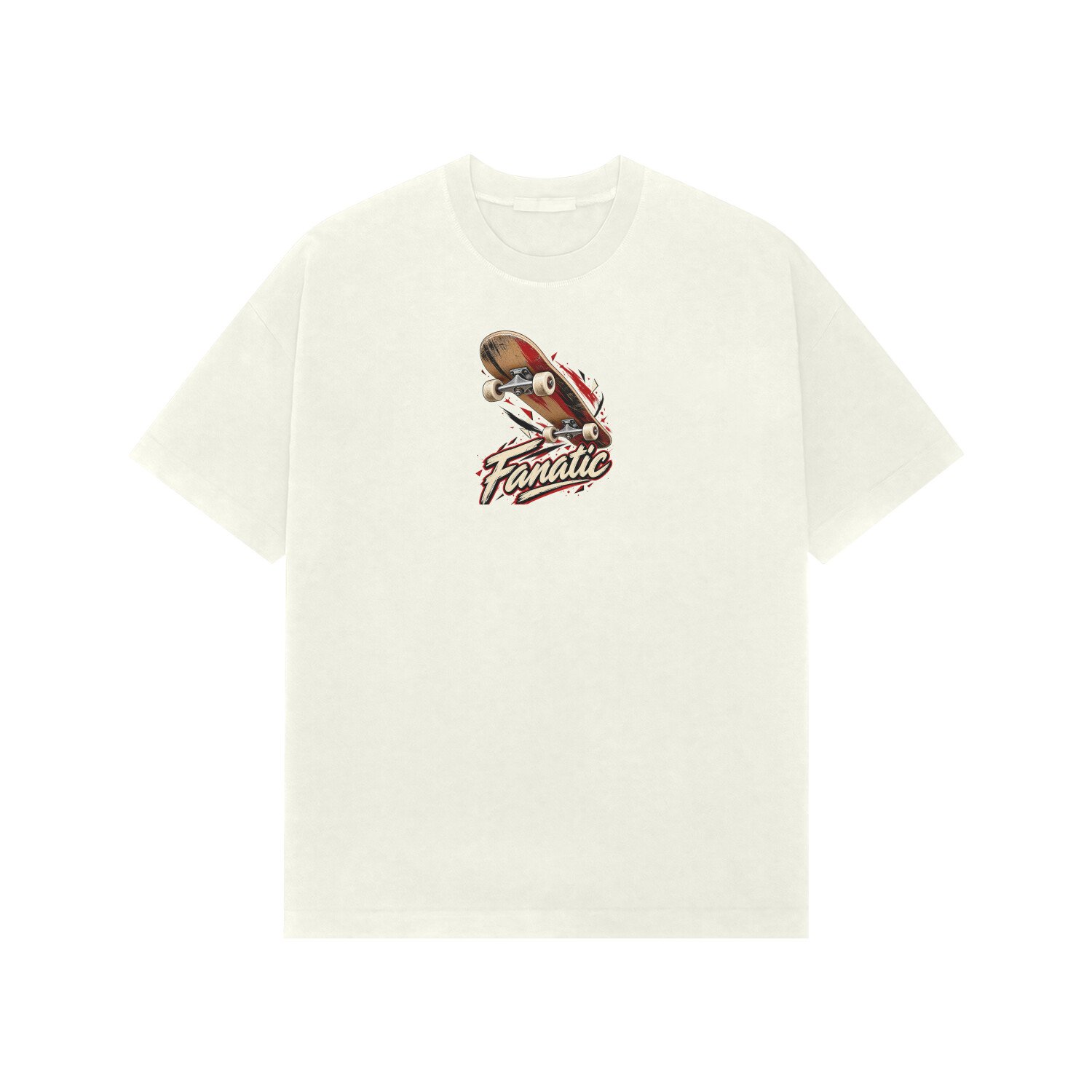 Skateboarding Fanatic Oversized Tshirt - Image 7