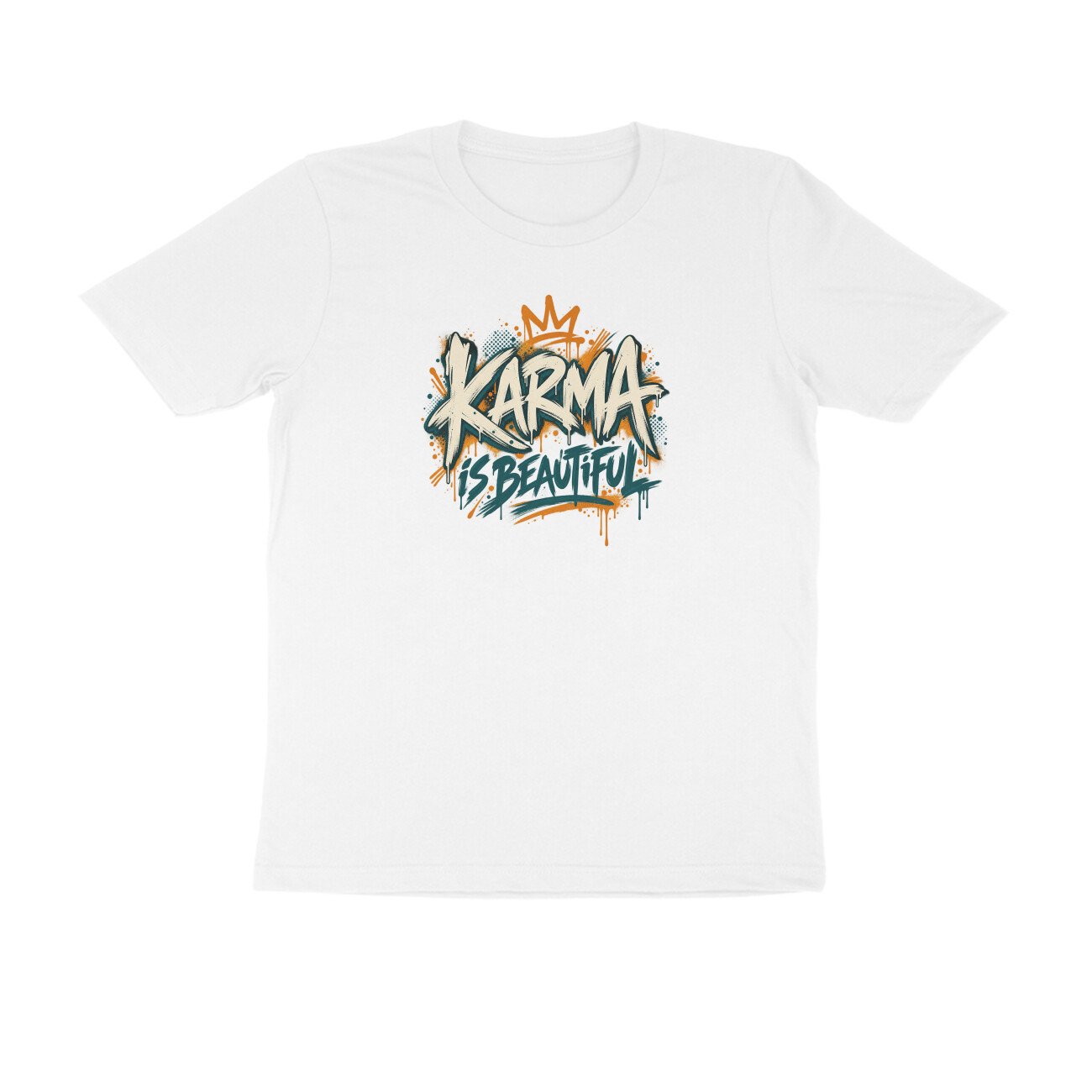 Karma Is Beautiful Street Art Tshirt