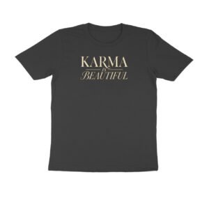 Karma Is Beautiful Elegant Classic Tshirt